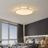 Circular Copper Acrylic LED Nordic Ceiling Lights Flush Mount Lighting