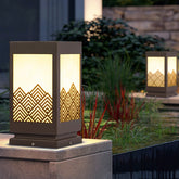 Classical Hollowed Pattern Landscape Decorative Lighting Waterproof Lawn Lamp for Outdoor