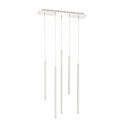 47" Wide 5 Light LED Linear Pendant