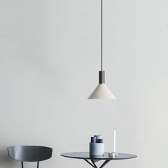 Modernist Cone Shaped Metal Island Pendant Lights Bedroom Ceiling Lights