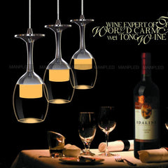 3-light Electroplated Aluminum Plastic LED Modern Chandeliers Island Lights