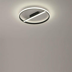Creative Circle Flush Mount Light Metal Ceiling Light 1 Light