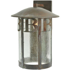 15" W Personalized Rc / Ec Solid Mount Wall Sconce