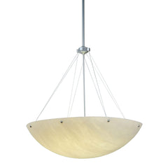 36" W Cypola Alabaster Inverted Pendant