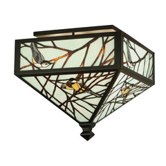 20.5" Square Backyard Friends Flush Mount Ceiling Fixture