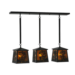 38" Wide Serengeti 3 Light Island Pendant