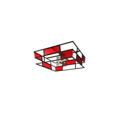 Tavern 8 Light 85" Wide Semi-Flush Ceiling Fixture