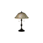 2 Light 25" Tall Accent Table Lamp