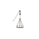 6 Light 36" Wide Suspension Pendant