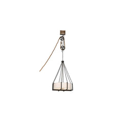 6 Light 36" Wide Suspension Pendant