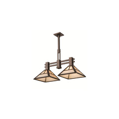 2 Light 17" Wide Pendant