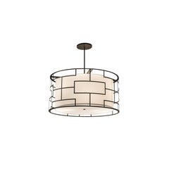 6 Light 48" Wide Pendant