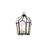 6 Light 33" Wide Taper Candle Pendant