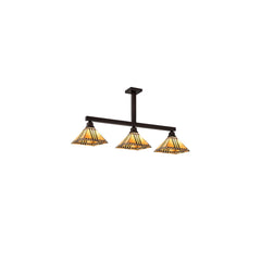 3 Light 48" Wide Linear Pendant