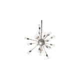 24 Light 36" Wide Abstract Pendant