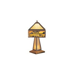 Camel Mission 20" Tall Buffet Table Lamp