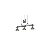 3 Light 67" Wide Linear Pendant