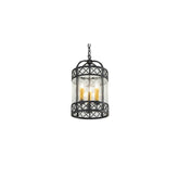 3 Light 12" Wide Taper Candle Pendant