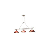 3 Light 70" Wide Linear Pendant