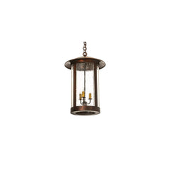 3 Light 14" Wide Taper Candle Pendant