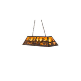 6-lichts 122 cm brede lineaire biljartlamp
