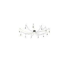 12 Light 120" Wide Suspension Multi Light Pendant