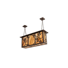 4 Light 38" Wide Linear Pendant