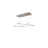 6 Light 93" Wide Abstract Multi Light Pendant