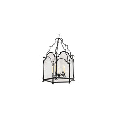 5 Light 46" Wide Taper Candle Pendant