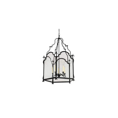 5 Light 46" Wide Taper Candle Pendant