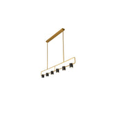 6 Light 72" Wide Linear Pendant