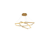 2 Light 70" Wide Suspension Multi Light Pendant