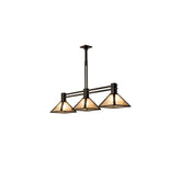 3 Light 45" Wide Linear Pendant