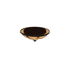Carousel 3 Light 16" Wide Flush Mount Bowl Ceiling Fixture