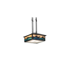 3 Light 24" Wide Pendant