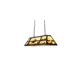 6-lichts 122 cm brede lineaire biljartlamp