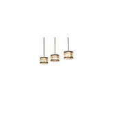 6 Light 50" Wide Linear Pendant