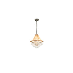 3 Light 18" Wide Crystal Pendant