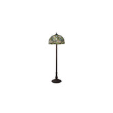 3 Light 62" Tall Tiffany Floor Lamp