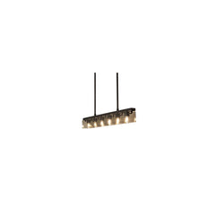 6 Light 59" Wide Linear Pendant