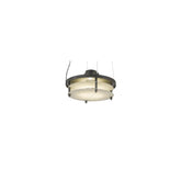 2 Light 24" Wide Suspension Pendant