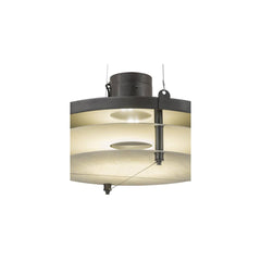 2 Light 24" Wide Suspension Pendant