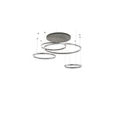 4 Light 96" Wide Suspension Multi Light Pendant