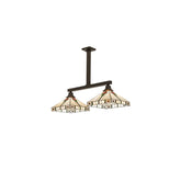 2 Light 39" Wide Linear Pendant