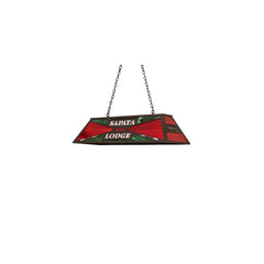 6 Light 48" Wide Billiard Linear Pendant