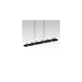 6-lichts 112 cm brede lineaire hanglamp