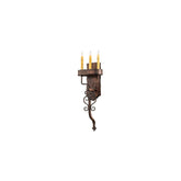 3 Light 29" Tall Wall Sconce