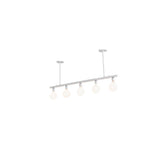 5 Light 54" Wide Linear Pendant