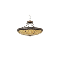 6 Light 36" Wide Pendant