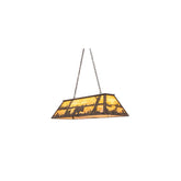 6-lichts 122 cm brede lineaire biljartlamp